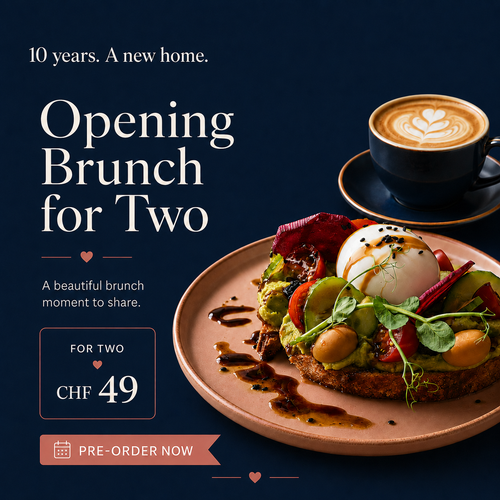 Opening Brunch for Two – A beautiful brunch moment to share at Parisserie