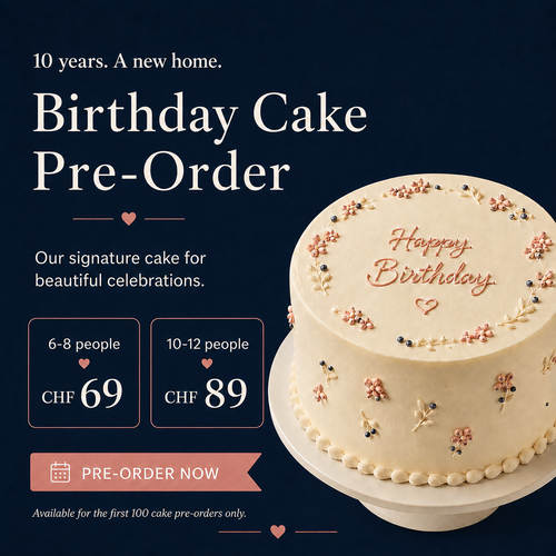 Parisserie Birthday Cake Pre-Order – Signature design for beautiful celebrations